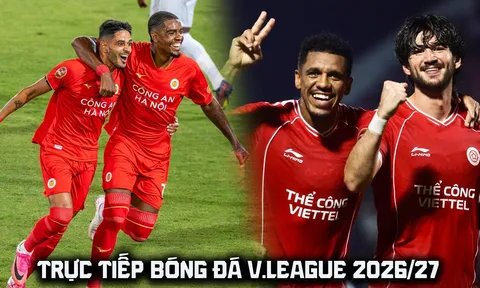 VTV6 VTVGo trực tiếp bóng đá Thể Công Viettel vs CA Hà Nội - Link xem trực tiếp V.League hôm nay 10/9