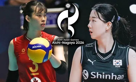 Lịch thi đấu bóng chuyền hôm nay 13/9: Tuyển nữ Việt Nam đại chiến Hàn Quốc ở ASIAD 2026 khi nào?