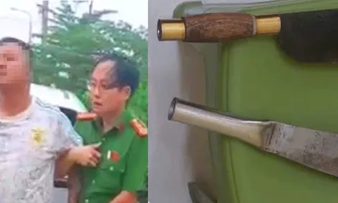 Nguồn cơn vụ người đàn ông ngang nhiên cầm dao rượt đuổi người trên đường bị cảnh sát 113 phát hiện