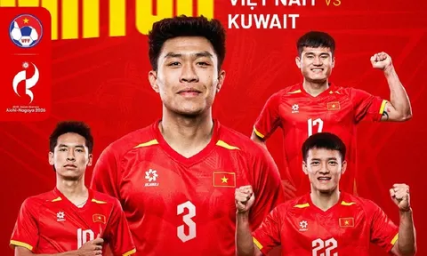 VTV6 trực tiếp bóng đá nam ASIAD 2026 hôm nay 15/9 - Link xem trực tiếp U23 Việt Nam vs U23 Kuwait trên VTV