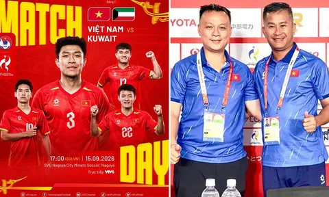Kết quả, tỷ số U23 Việt Nam vs U23 Kuwait hôm nay 15/9 - ASIAD 2026: Chiến thắng nhọc nhằn?