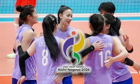Lịch thi đấu bóng chuyền hôm nay 15/9: Tuyển nữ Việt Nam đấu trận mở màn ASIAD 2026 lúc mấy giờ?