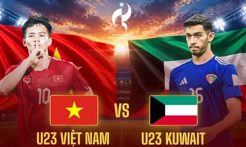 VTV trực tiếp bóng đá nam ASIAD 2026 - Link xem trực tiếp U23 Việt Nam vs U23 Kuwait hôm nay 15/9