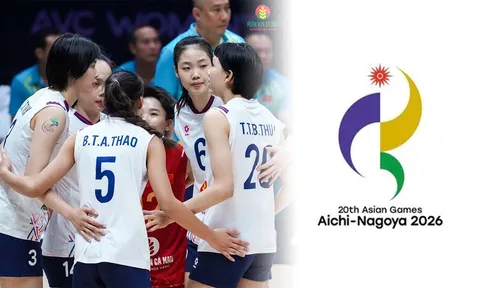 Xem trực tiếp bóng chuyền nữ Việt Nam đấu Qatar ở đâu? VTV phát sóng bóng chuyền ASIAD 2026?