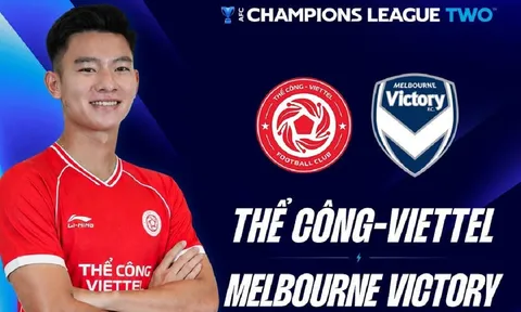 VTV trực tiếp bóng đá Việt Nam hôm nay 16/9 - Link xem trực tiếp Thể Công Viettel vs Melbourne Victory