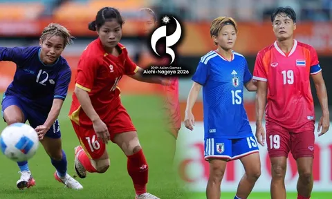 Lịch thi đấu bóng đá nữ ASIAD 2026 mới nhất 16/9: ĐT Việt Nam đại chiến Nhật Bản vào lúc nào?