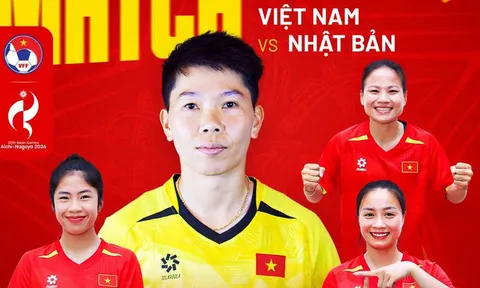 Link xem TRỰC TIẾP bóng đá Việt Nam vs Nhật Bản hôm nay 17/9 - VTV6, VTV7 trực tiếp ASIAD 2026