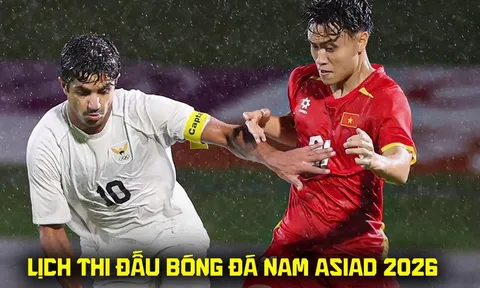 Lịch thi đấu bóng đá nam ASIAD 2026 mới nhất 18/9 - U23 Việt Nam thắng đậm U23 Philippines?