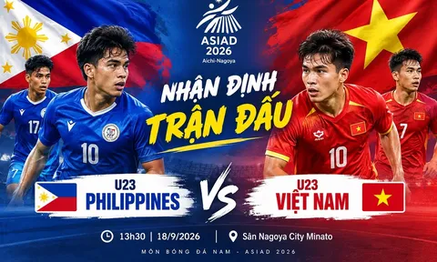 Dự đoán kết quả, tỷ số U23 Việt Nam vs U23 Philippines - Siêu máy tính nhận định bóng đá ASIAD 2026