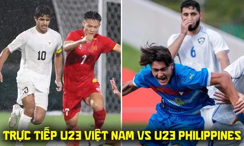 Link xem trực tiếp bóng đá U23 Việt Nam vs U23 Philippines 13h30 ngày 18/9 - VTV6 trực tiếp ASIAD 2026