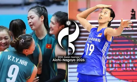 Lịch thi đấu tứ kết bóng chuyền nữ ASIAD 2026 mới nhất: Kênh phát sóng tuyển nữ Việt Nam đấu Trung Quốc
