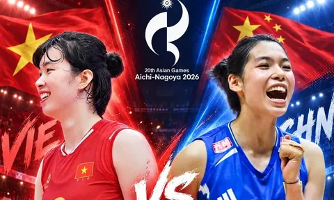 Lịch thi đấu bóng chuyền nữ ASIAD 2026 hôm nay 20/9 - Kênh phát sóng tuyển nữ Việt Nam đấu Trung Quốc