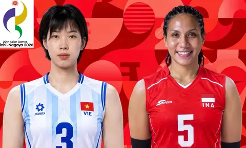 Xem TRỰC TIẾP bóng chuyền nữ Việt Nam đấu Indonesia ở đâu? Kênh phát sóng bóng chuyền nữ ASIAD 2026