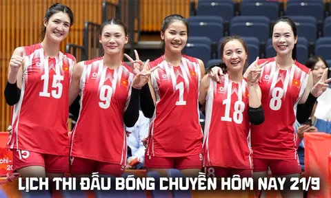 Lịch thi đấu bóng chuyền hôm nay 21/9: Tuyển nữ Việt Nam đại chiến Indonesia ở ASIAD lúc mấy giờ?