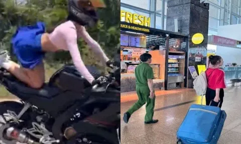 Vụ người phụ nữ Nga lái mô tô trong tư thế lạ: Hé lộ lý do bị trục xuất khỏi Việt Nam