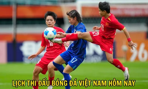 Lịch thi đấu bóng đá Việt Nam hôm nay 21/9: ĐT nữ Việt Nam đại chiến Thái Lan ở ASIAD 2026 lúc mấy giờ?