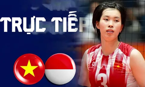 VTV6, VTVGo TRỰC TIẾP bóng chuyền nữ Việt Nam vs Indonesia hôm nay 21/9 - Link xem bóng chuyền ASIAD 2026