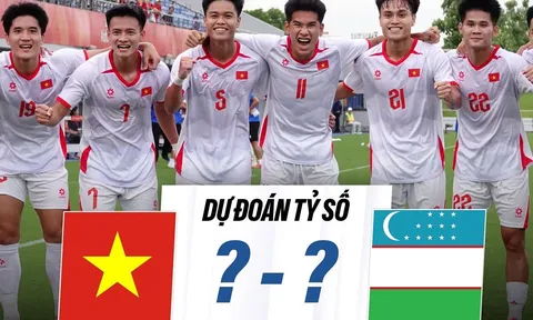 Dự đoán kết quả, tỷ số U23 Việt Nam vs U23 Uzbekistan - Nhận định bóng đá nam ASIAD 2026 hôm nay 22/9