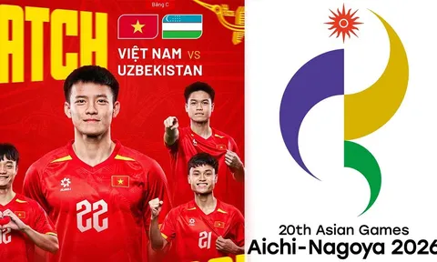 Lịch thi đấu bóng đá nam ASIAD 2026 mới nhất 22/9 - Kênh xem trực tiếp U23 Việt Nam vs Uzbekistan