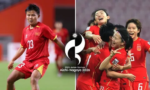 Lịch thi đấu bóng đá nữ ASIAD 2026 mới nhất 22/9: ĐT nữ Việt Nam đại chiến Trung Quốc khi nào?