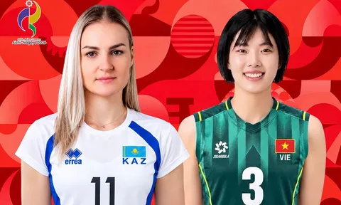 Link xem TRỰC TIẾP bóng chuyền nữ Việt Nam đấu Kazakhstan hôm nay 22/9 - VTV6 Trực tiếp bóng chuyền nữ ASIAD 2026
