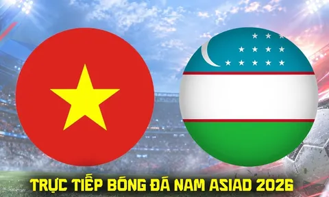 Link xem trực tiếp U23 Việt Nam vs U23 Uzbekistan 12h ngày 22/9 - VTV6 trực tiếp bóng đá nam ASIAD 2026