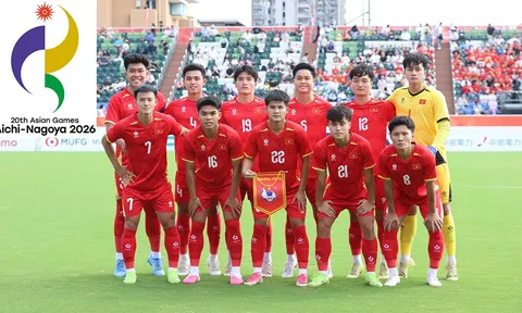 Lịch thi đấu bóng đá nam ASIAD 2026 hôm nay 23/9 - Kênh phát sóng tuyển U23 Việt Nam đấu Hàn Quốc