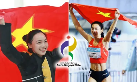 Bảng tổng sắp huy chương ASIAD 2026 mới nhất: Đoàn TT Việt Nam tăng tốc giành tấm HCV thứ hai?
