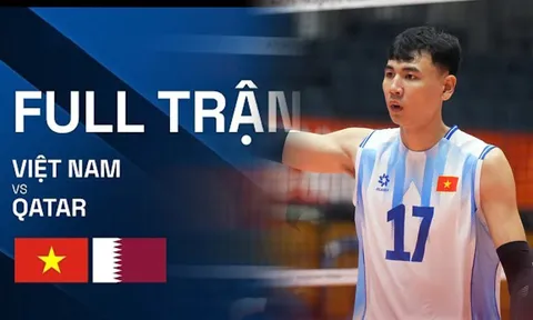 VTV6, VTVGo TRỰC TIẾP bóng chuyền ASIAD 2026 hôm nay 27/9 - Link xem tuyển Việt Nam đấu Qatar mới nhất