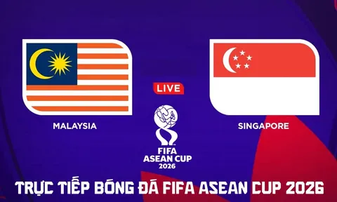 Link xem trực tiếp bóng đá Malaysia vs Singapore hôm nay 1/10 - TV360, FPT trực tiếp FIFA ASEAN Cup