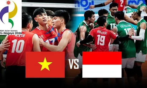 Lịch thi đấu bóng chuyền ASIAD 2026 hôm nay 2/10: Tuyển Việt Nam đấu Indonesia vào khung giờ đẹp