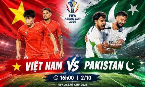 TRỰC TIẾP bóng đá FIFA ASEAN Cup hôm nay 2/10 - Link xem trực tiếp Việt Nam vs Pakistan trên FPT
