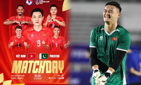 TRỰC TIẾP bóng đá Việt Nam hôm nay 2/10 - Link xem trực tiếp Việt Nam vs Pakistan trên FPT Play