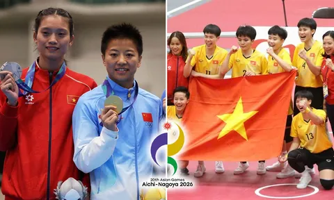 Bảng xếp hạng huy chương ASIAD 2026 của TT Đông Nam Á: TT Việt Nam nhận tin vui sau tấm HCV thứ ba