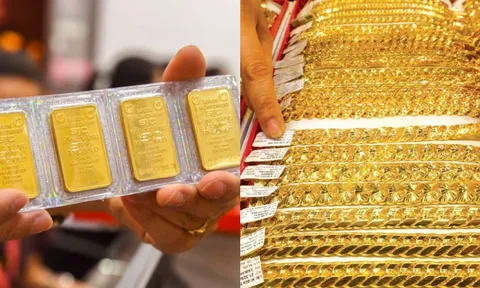 Giá vàng hôm nay 3/10 mới nhất: Vàng miếng SJC tiếp tục giảm, vàng nhẫn cũng điều chỉnh