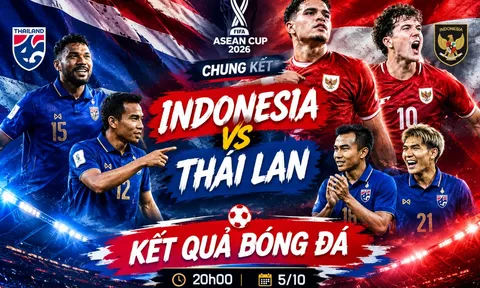 Kết quả bóng đá Indonesia vs Thái Lan - Cập nhật link xem trực tiếp FIFA ASEAN Cup 2026 trên FPT