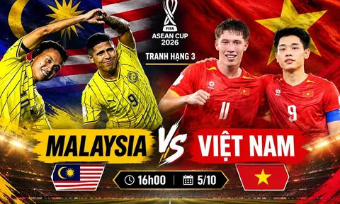 TRỰC TIẾP bóng đá FIFA ASEAN Cup hôm nay 5/10 - Link xem trực tiếp Malaysia vs Việt Nam trên FPT