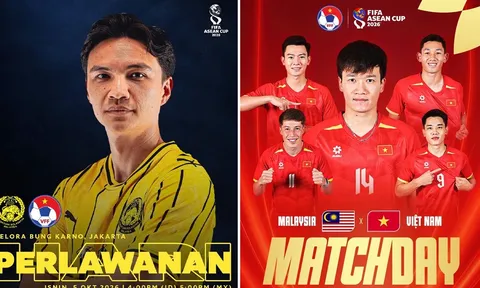 Trực tiếp bóng đá Malaysia vs Việt Nam 16h ngày 5/10 - FPTPlay trực tiếp FIFA ASEAN Cup 2026 hôm nay