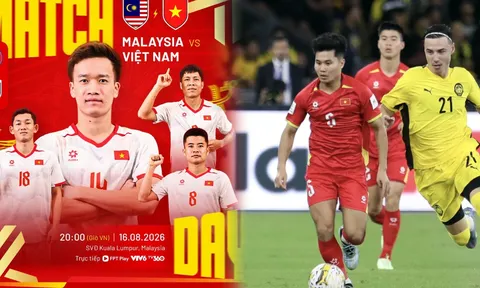 TRỰC TIẾP bóng đá Việt Nam hôm nay 5/10 - Link xem trực tiếp Malaysia vs Việt Nam ở FIFA ASEAN Cup 2026