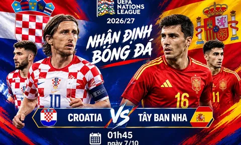 Dự đoán kết quả, tỷ số Croatia vs Tây Ban Nha - Nhận định bóng đá UEFA Nations League hôm nay 6/10