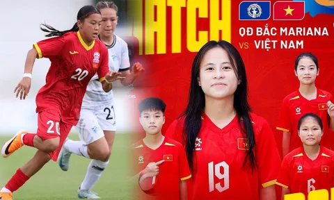 Kết quả bóng đá U17 Việt Nam vs U17 QĐ Bắc Mariana hôm nay 8/10 - VL U17 châu Á 2027: Cơn mưa bàn thắng