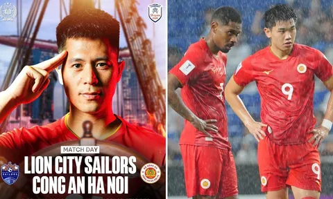 Xem trực tiếp bóng đá Lion City vs CAHN FC ở đâu, kênh nào? Link trực tiếp Shopee Cup hôm nay 8/10