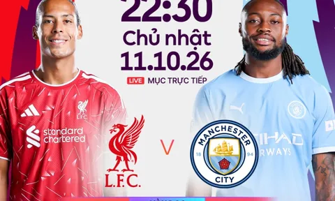 FPT Play trực tiếp bóng đá Liverpool vs Man City - Link xem trực tiếp Ngoại hạng Anh hôm nay 11/10
