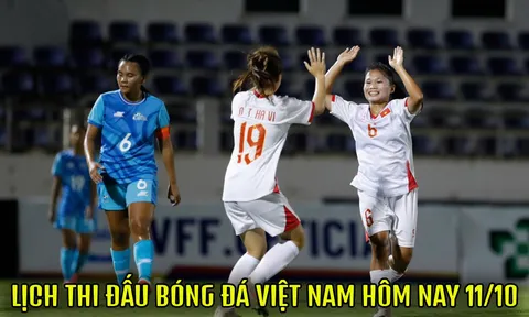 Lịch thi đấu bóng đá Việt Nam hôm nay 11/10: U17 nữ Việt Nam đối đầu U17 nữ Kyrgyzstan lúc mấy giờ?