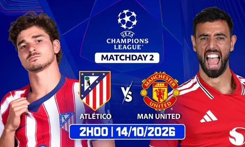 Dự đoán tỷ số Atletico vs Man Utd 2h ngày 14/10 - Nhận định bóng đá Champions League hôm nay