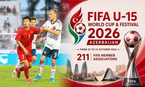 Lịch thi đấu VCK U15 World Cup 2026 mới nhất 13/10: Tuyển Việt Nam đấu Bosnia & Herzegovina khi nào?