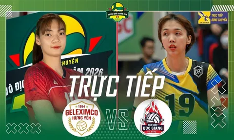 TRỰC TIẾP bóng chuyền nữ HCĐG Lào Cai vs Hưng Yên - Link xem bóng chuyền nữ VĐQG 2026 mới nhất