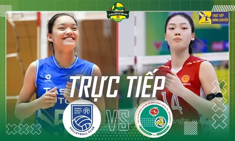 Link xem trực tiếp bóng chuyền nữ Việt Nam hôm nay 14/10 - Trực tiếp Hà Nội Tasco vs BCTT BĐ19