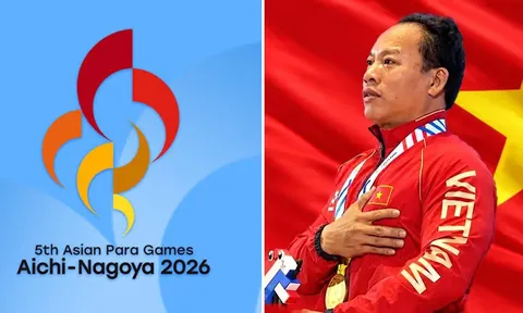 Bảng tổng sắp huy chương Asian Para Games 2026 mới nhất: Đoàn thể thao Việt Nam gây ấn tượng mạnh?