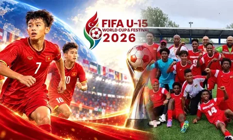 Lịch thi đấu VCK U15 World Cup 2026 mới nhất: U15 Việt Nam dự World Cup với luật dị nhất lịch sử
